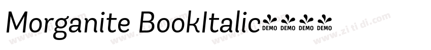 Morganite BookItalic字体转换